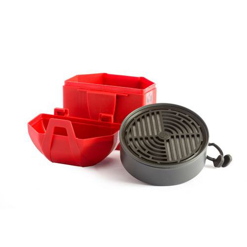 BLITZ15 dispositivo di fuga con filtro ABEK durata 15 minuti,