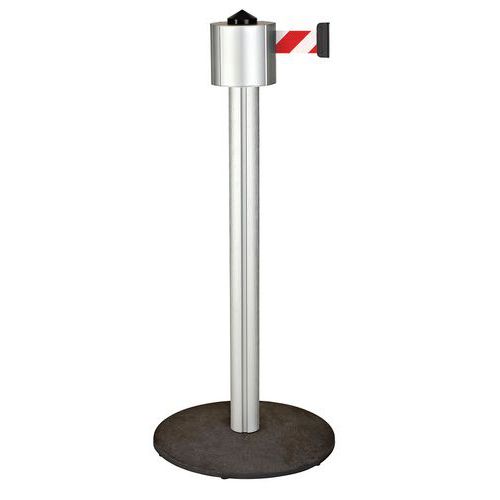 Paletto alluminio Storetrac nastro sing 12 m-Rosso/bianco,