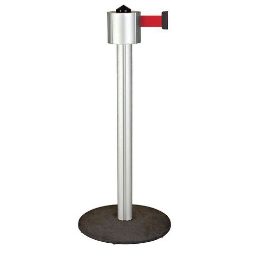 Paletto in alluminio Storetrac nastro singolo 12 m - Rosso,