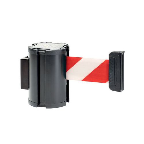 Supporto da parete Safety con nastro 3m-Rosso/bianco-Beltrac,