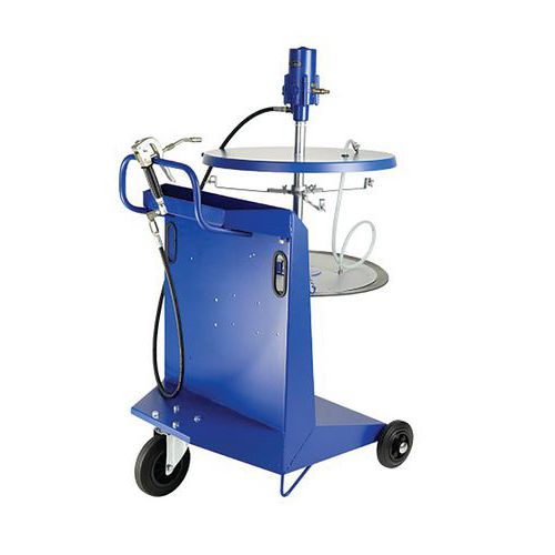 Ingrassaggio mobile fusti 200 kg, carrello 17009 senza avv.,