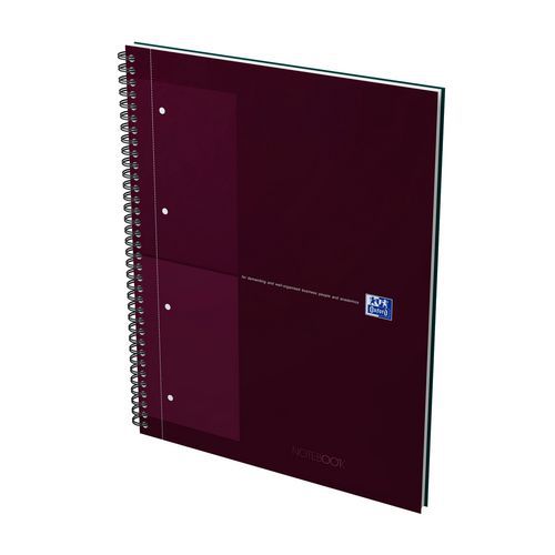 Quaderno Notebook Oxford International 222x295 Q5/5 rosso,