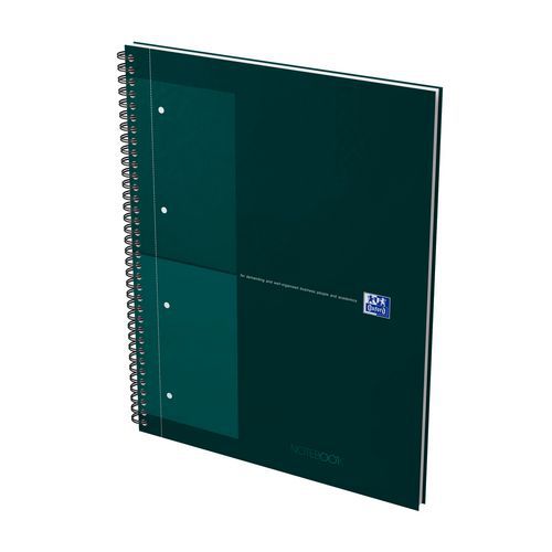 Quaderno Notebook Oxford International 222x295 Q5/5 verde,