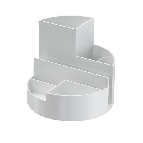 Distributore da tavolo MAUL Rundbox Recyclage bianco - Maul,