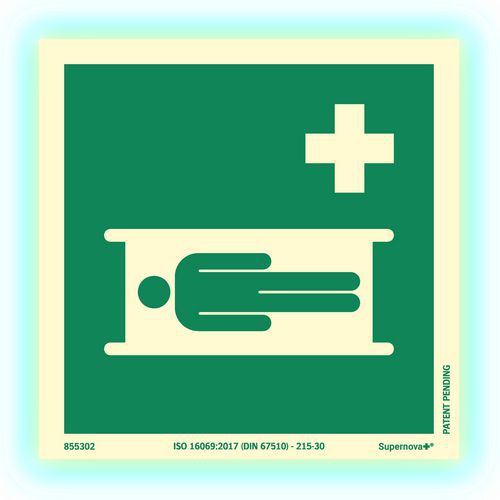 Cartello fotoluminescente-Barella-Supernova+,