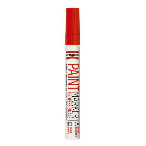 Pennarello a base di vernice permanente rosso 10 ml,