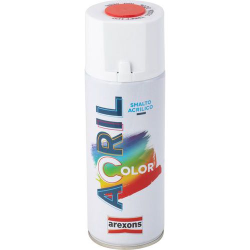 Smalto spray acrilico colorato ACRILCOLOR rosso 400 ml,