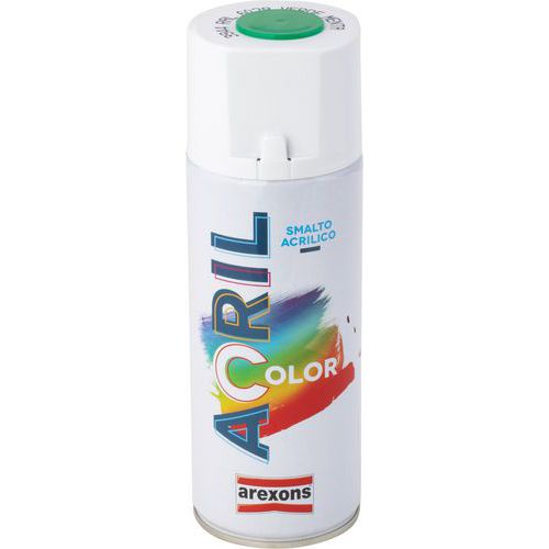 Smalto spray acrilico colorato ACRILCOLOR verde 400 ml,