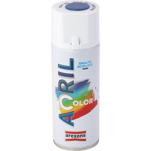 Smalto spray acrilico colorato ACRILCOLOR blu 400 ml,
