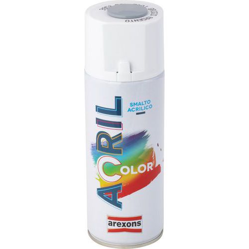 Smalto spray acrilico colorato ACRILCOLOR grigio 400 ml,