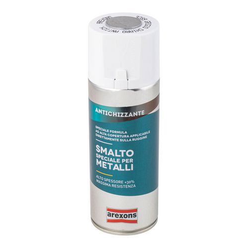 Smalto spray acrilico effetto antichizzante grigio chiaro,