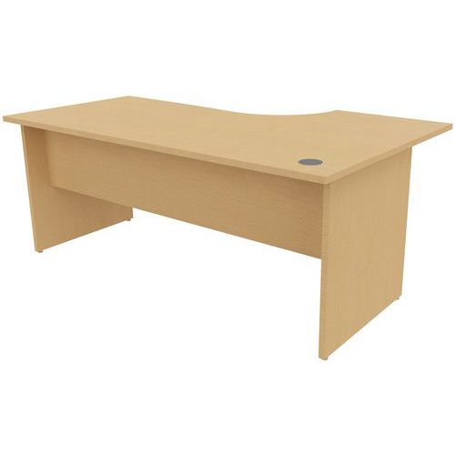 Scrivania Compatta Base A Pann 180 X 120 H 72 cm,