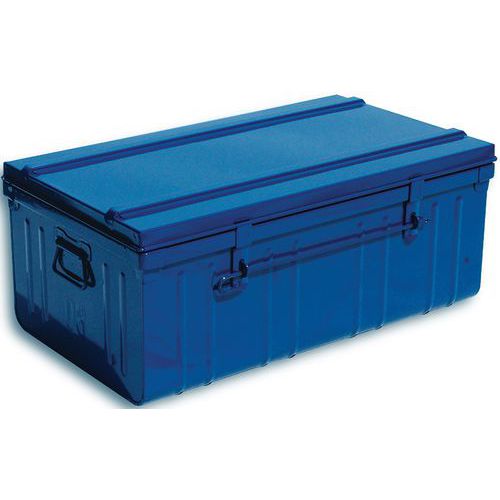 Cassetta in acciaio blu 80 cm - Capacità 95 L,