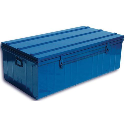 Cassetta in acciaio blu 110 cm - Capacità 225 L,