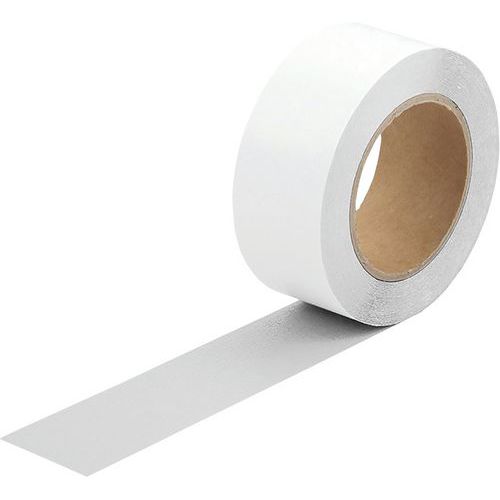 Nastro di segnalazione adesivo antisporco ospedali - Bianco,