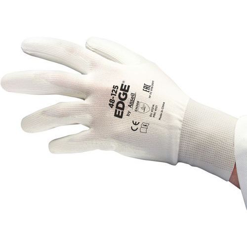 Guanti a induzione PU Edge 48-125 - Bianco - Ansell - T.10,