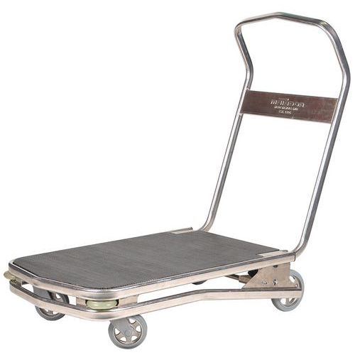 Carrello con sponda ribaltabile Rebel - 750x490 mm 200 kg,