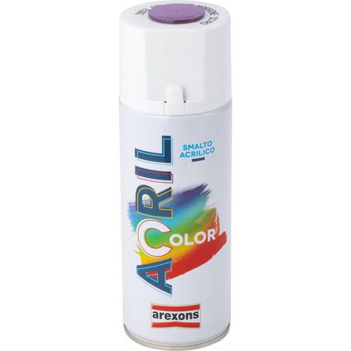 Smalto spray acrilico colorato ACRILCOLOR lilla 400 ml,
