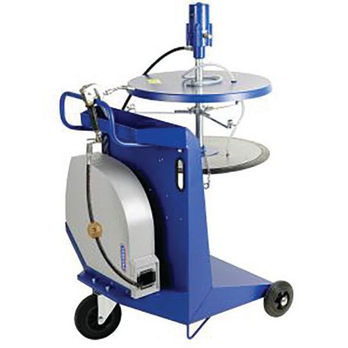 Ingrassaggio mobile fusti 200 kg, carrello 17009 con avv.,