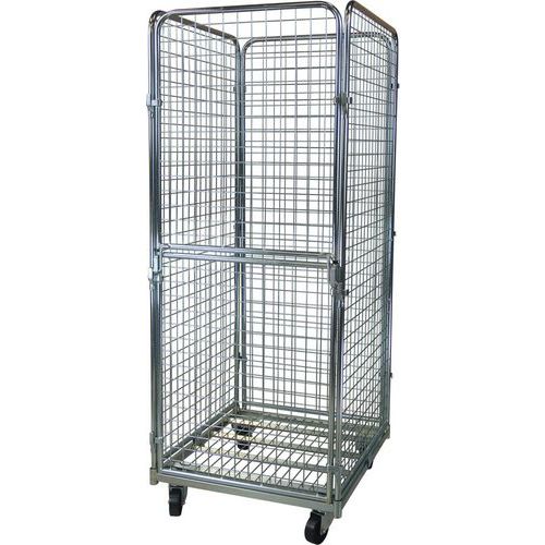 Roll-container 4 lati in maglia 720x800x1800,