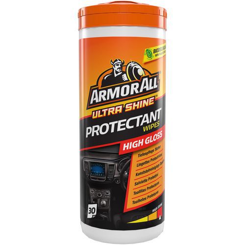 30 salviettine in tubo per superfici plastiche finit lucida,