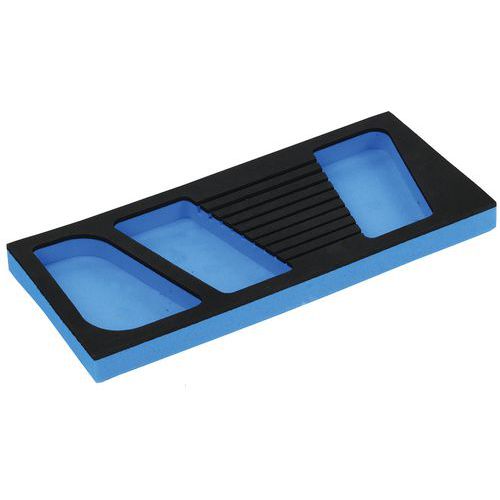 Modulo 1/3 vuoto per 9 chiavi miste a cricchetto - Manutan,