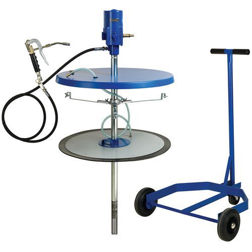 Sistema ingrassaggio mobile, fusti 200kg, SL 10, Ø 540-590mm,