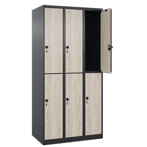 Armadietto a due ripiani Evolo PLUS 3 colonne,