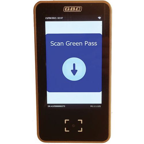 Lettore QR Code per Green Pass,