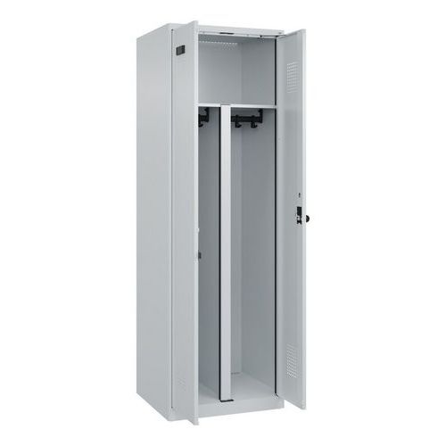 Armadietto per indumenti sporchi Evolo PLUS 1 pers - Grigio,