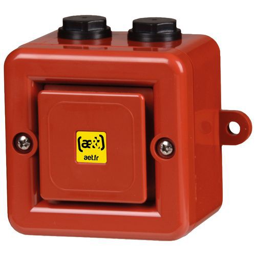 Sirena elettronica 100dB 10 toni - 230 ±10% Vca,