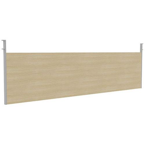 Pannello di fondo rovere 180cm per scrivania X4,