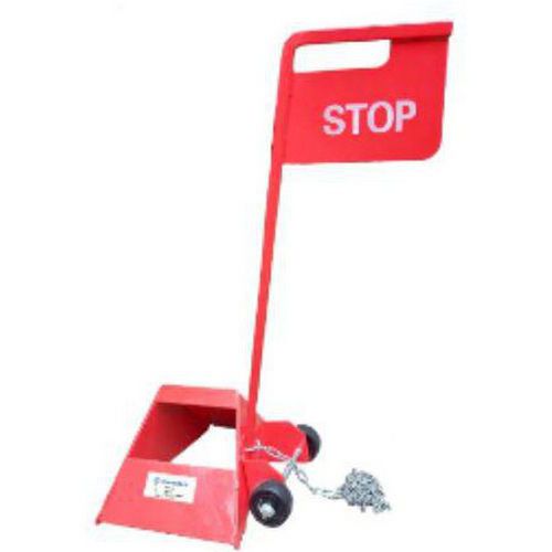 Calzatoia con cartello Stop,