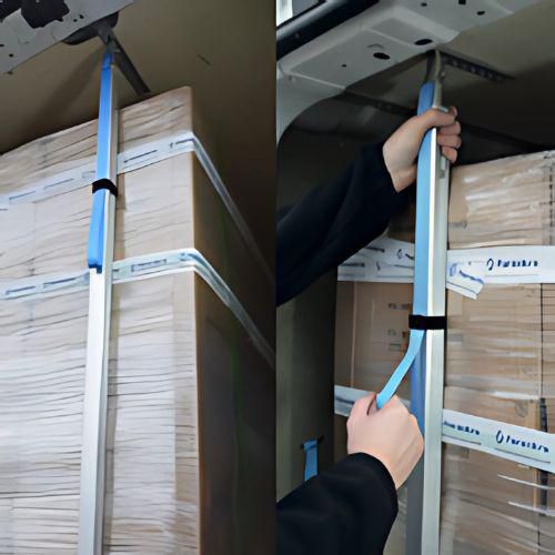 Barra telescopica di ancoraggio in alluminio VU,