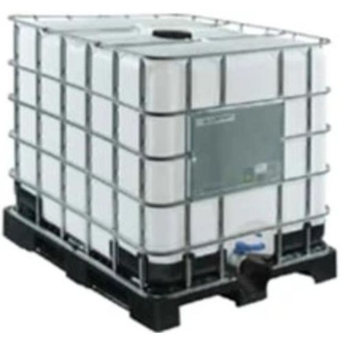 Cisterna 1000L rigenerata UN 6 con coperchio+pallet plastica,
