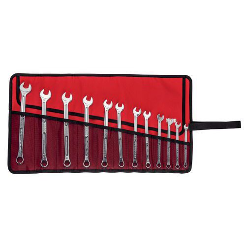 Serie di 12 chiavi combinate X-Grip 285 X/B12,