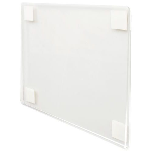 Portamanifesti Crystal adesivo permanente A4 - Tarifold,
