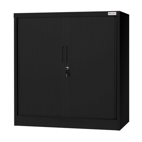 Armadio basso largo ante serr fless Aris-Nero-Manutan Expert,