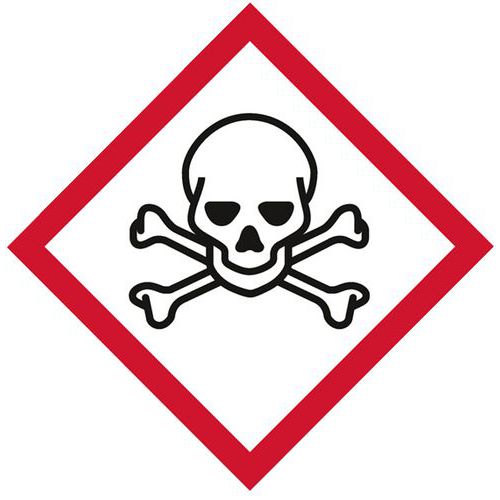 Marcatura tubi GHS06-Tossico-80mm-Systemtext,