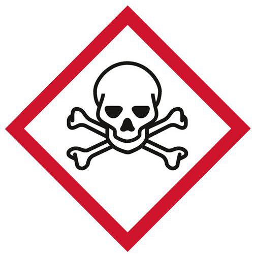 Marcatura tubi GHS06-Tossico-40mm-Systemtext,