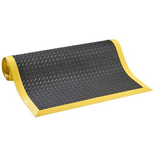 Tappeto Cushion Flex® 101cm x 202 cm nero/giallo,