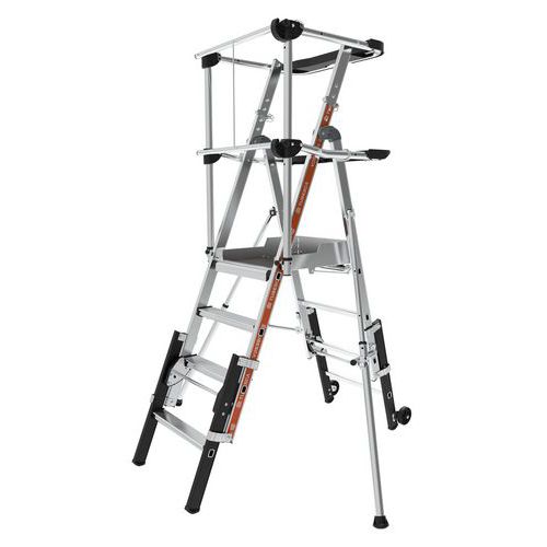 Piattaforma pieghevole PIRL Raptorscopic doppio accesso,