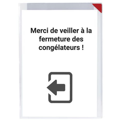 Busta per affissione Kang Easy Clic SubZero - A4 - Tarifold,