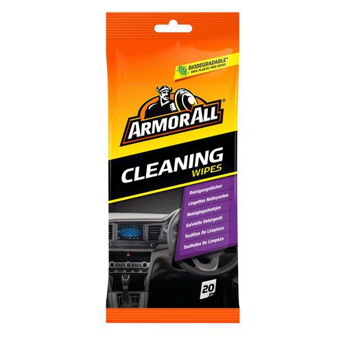 Sacchetto da 20 salviettine per tessuti,