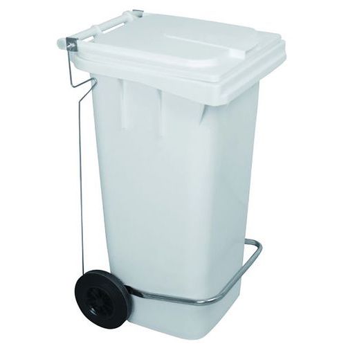 Cestino per rifiuti mobile con pedale EN840 - 120L - Probbax,