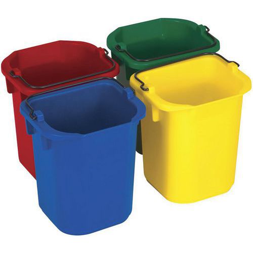Secchi con codice colore - 5L - Rubbermaid,