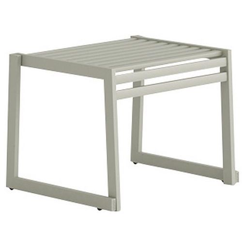 Panca senza schienale acciaio galvanizzato beige-L: 60 cm,