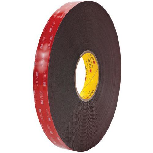 Nastro biadesivo 3M™ VHB™ 5952F - Nero 33 m x 12 mm,