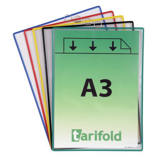 Tasche A3 Verticali Colori Assortiti ASSORTI,