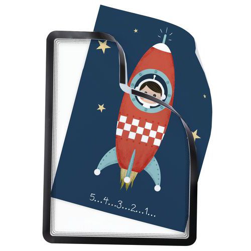 Cornice Magneto A3 nera,